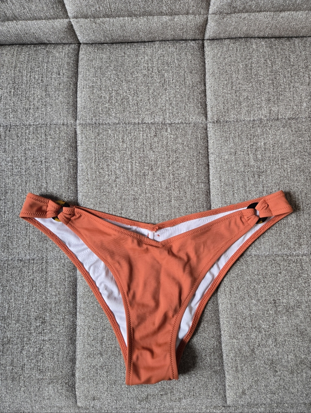 Victoria's Secret PINK | Cheeky Bikini Bottom Size M In Burnt Orange